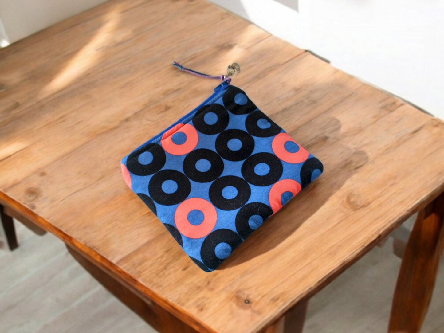Donut Zipper Pouch Coin Purse
