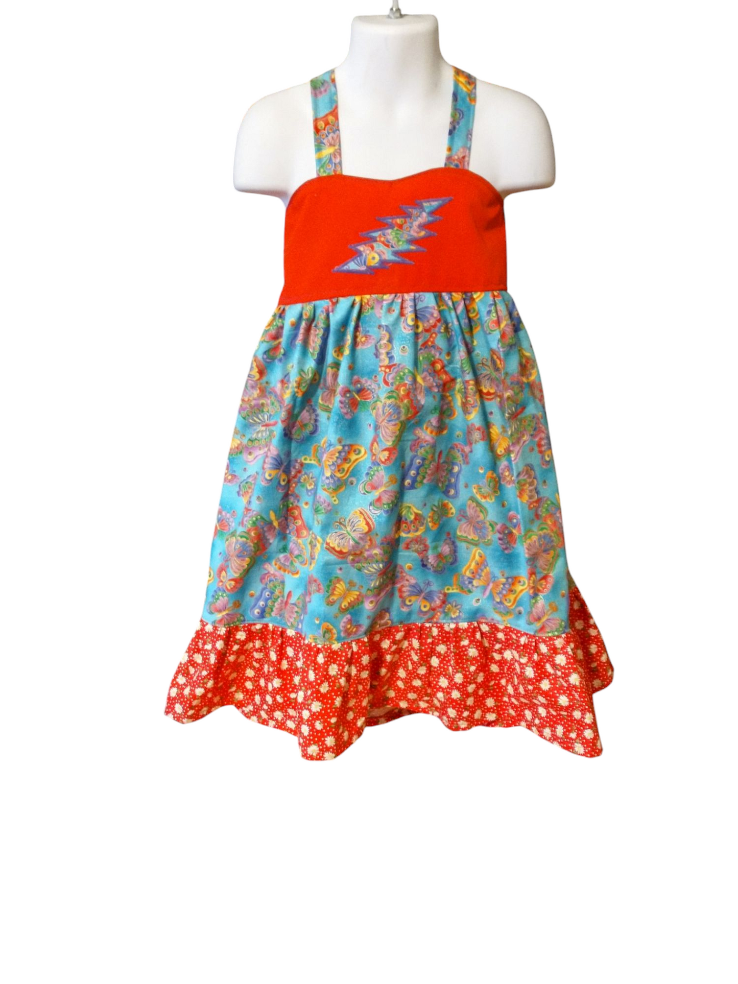 4t/5t Butterfly Daisy Twirl Dress