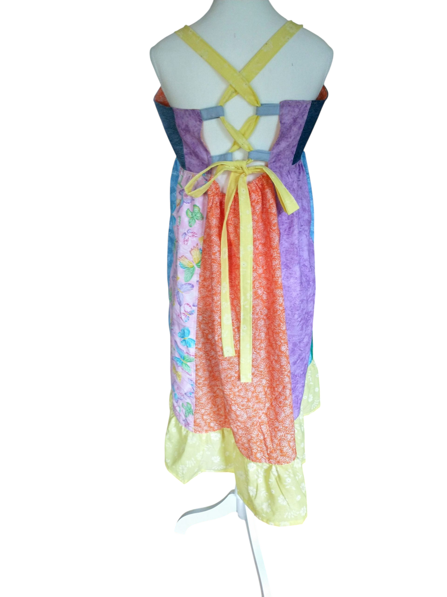 Butterfly Bolt Patchwork Spinner Dress