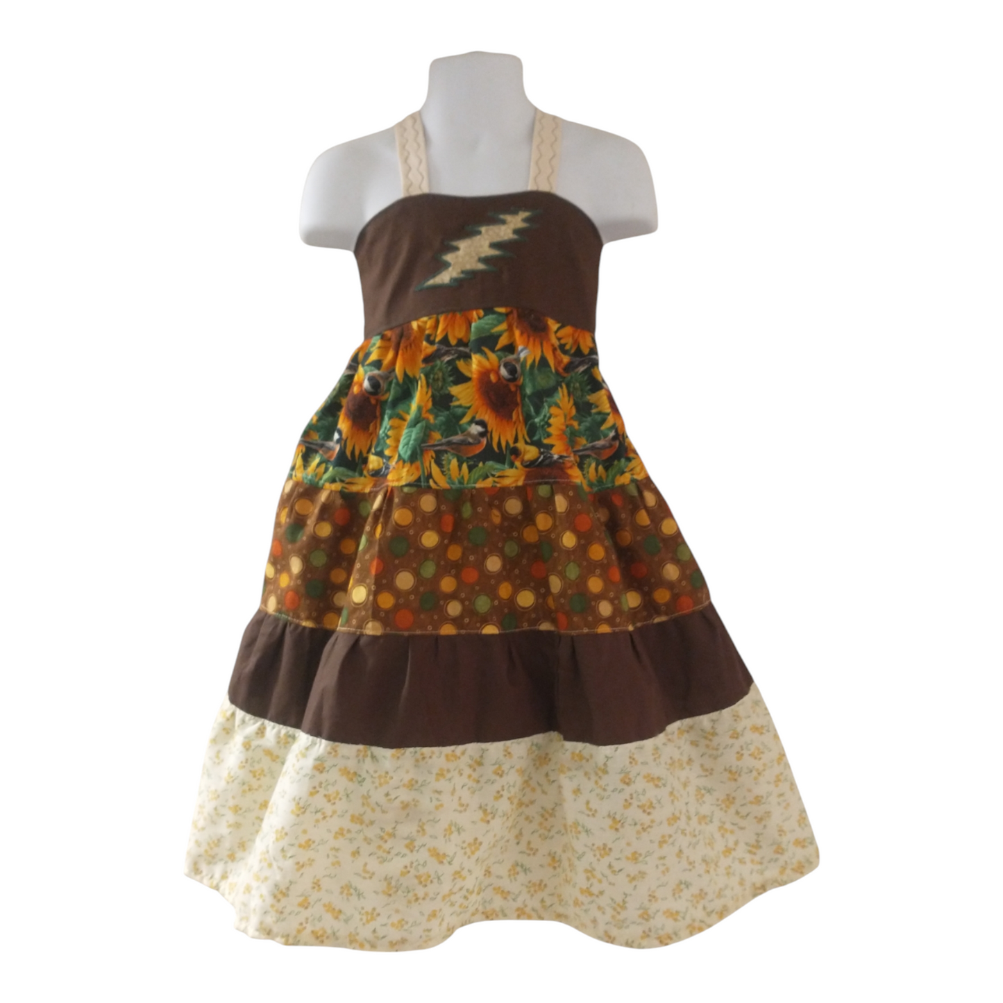 4t/5t Sunflowers Twirl Dress.