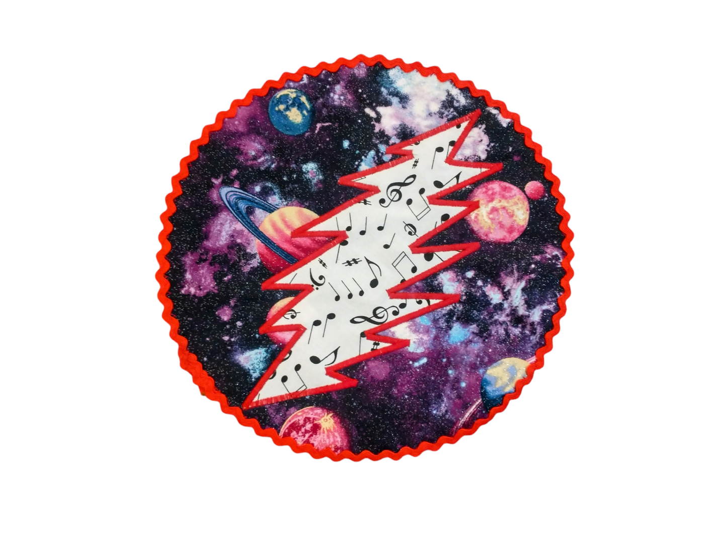 Saturn Music Bolt Patch