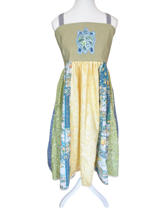 Patchwork Spinner Dress