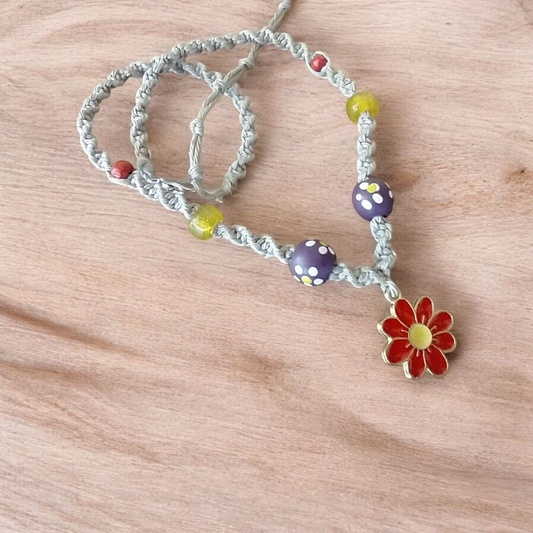 Daisy Hemp Necklace