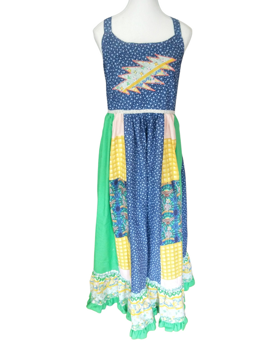 Patchwork Spinner Dress
