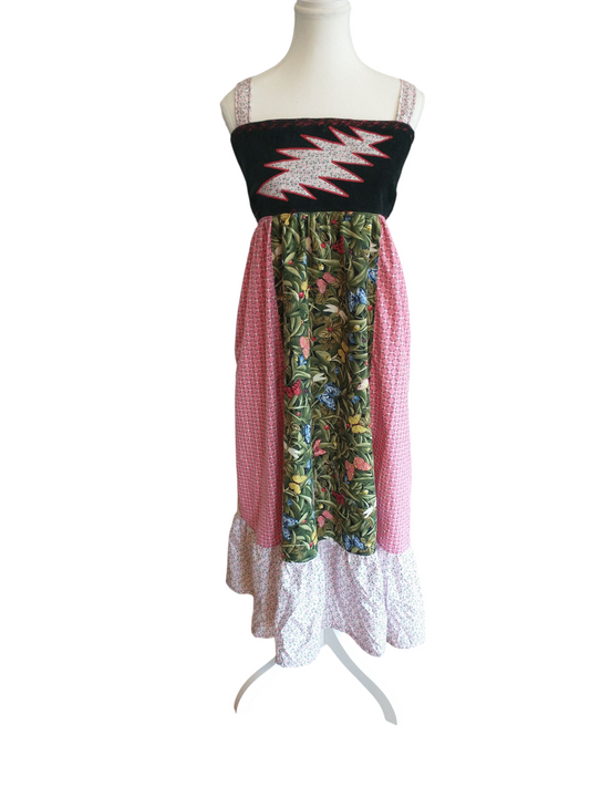 Patchwork Spinner Dress